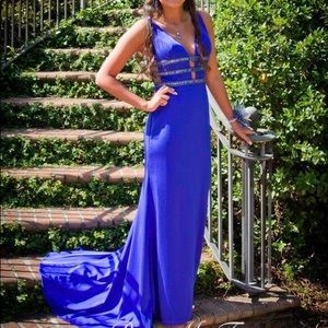 Royal blue Prom Dress